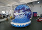 Eğlence Parkı için 0.5mm PVC Trapaulin Açık Şişme Kar Küresi