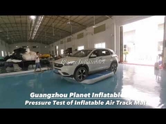Taşınabilir şişme Tumbling Air Track 3x1x0.1m DWF Gym Air Track Mat