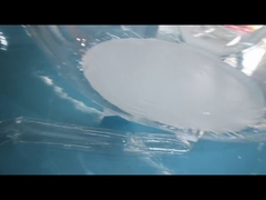 Açık PVC 4m Tek Tünel Fırlatıcı ile şişme kabarcık çadırı