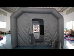 Long  PVC Inflatable  Spray Booth Painting Station For Car Painting