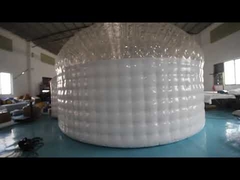 0.55mm PVC Şişme Igloo Çadırı Dışarıda Yıldızları İzlemek İçin