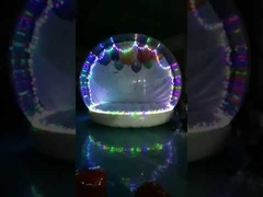 3 Metre Çapında Şişme Kar Küresi Fotoğraf Kabini ve Üfleme