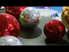 1.2m 1.8m Şifrelenmiş Logo ile Şifrelenmiş Şifrelenmiş Yüklenebilir Aynalı Balon Reklam için