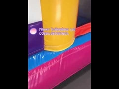 Ticari Şişme Zıplama Evi Şişme Su Kaydırağı Teknik Detayları