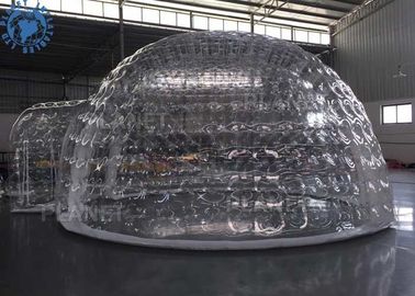 Mobil Otel / Açık Iglo Çadır için Açık Şeffaf Şişme Dome Çadır