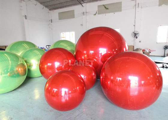 Customized Inflatable Christmas Decoration Big Hanging Mirror Ball,Giant Reflective Inflatable Mirror Balloon
