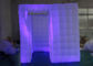 Renk Değiştirme Işık ile 2.5 M Led Şişme Photo Booth Tek Kapı