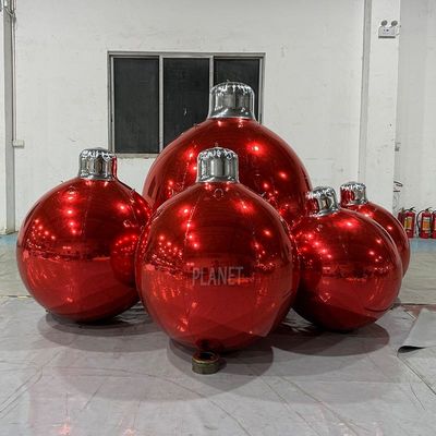 quality Dev Xmas Şişirme Noel Topu Ornamentleri Ayna Topu Asma Şişirme Ayna Efekti Ornamentleri Toplar factory